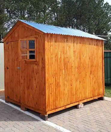 Wooden Wendy Houses Standard Toolshed / Storeroom / Living Quarters – 1.8m High Walls