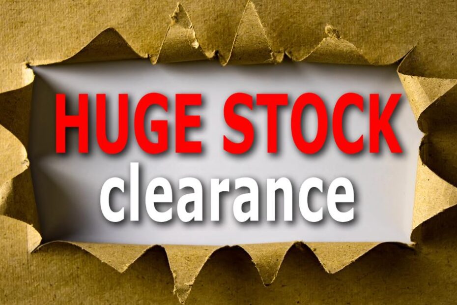 Stock Clearance blog featured image