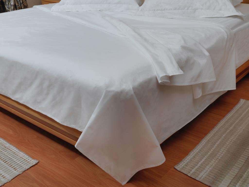 Dreyer 100% Cotton Percale 200TC Flat Sheet