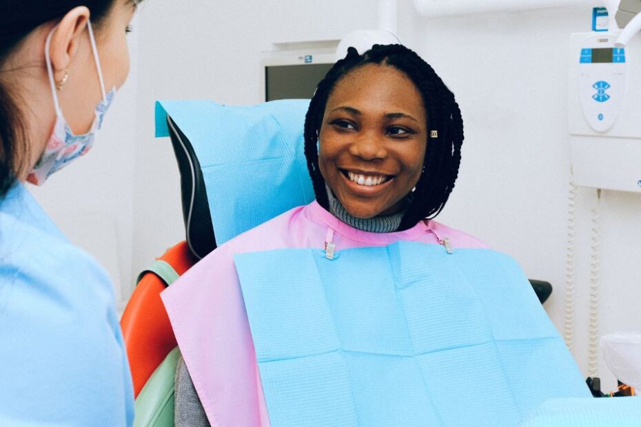 Woman having a Dental Check Up