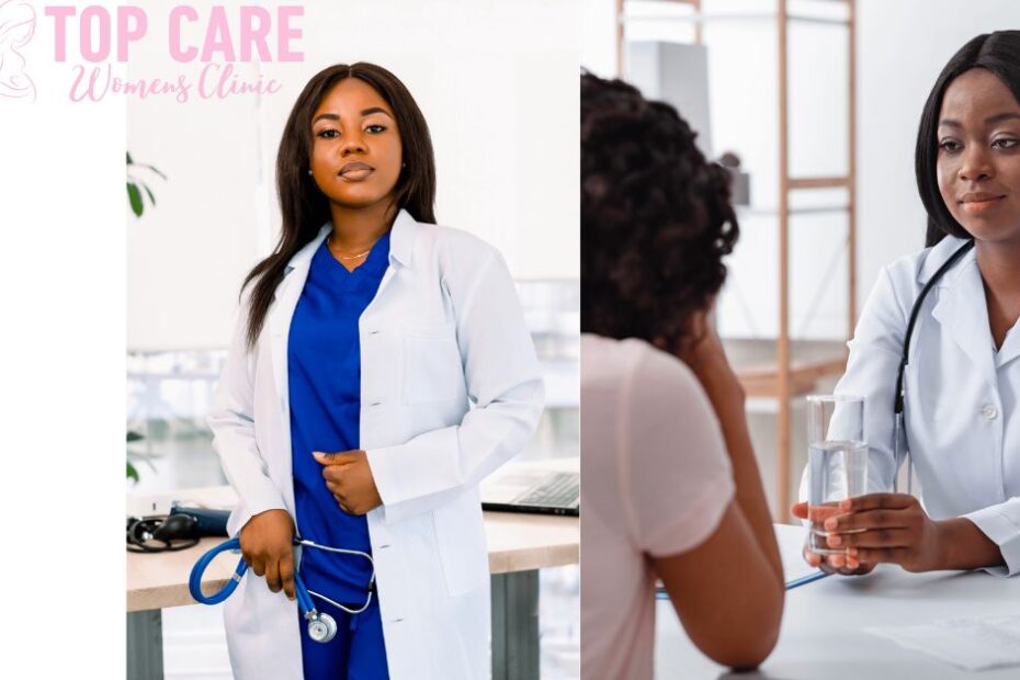 female doctor at Top Care Women's Clinic