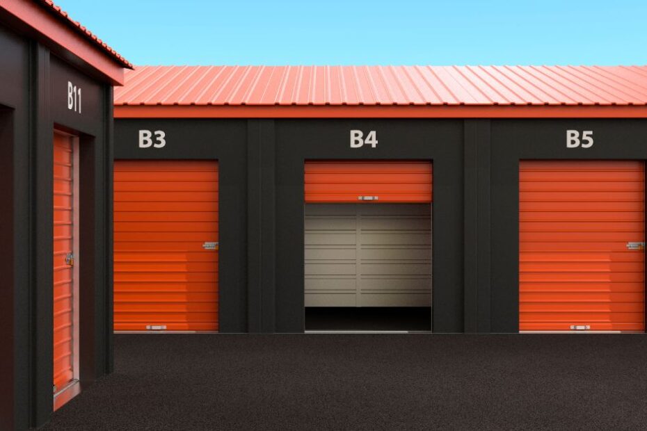 Self storage units