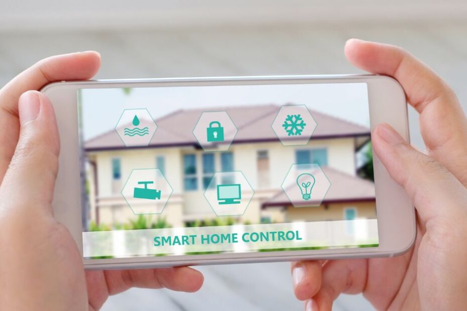 smart phone as smart home control application