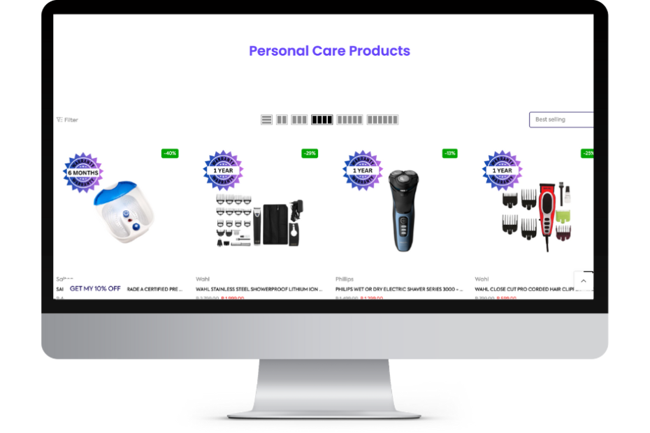 personal care products