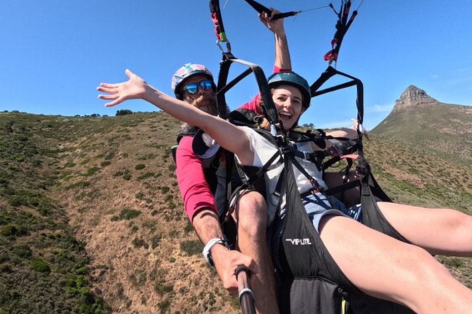 cape town tandem paragliding